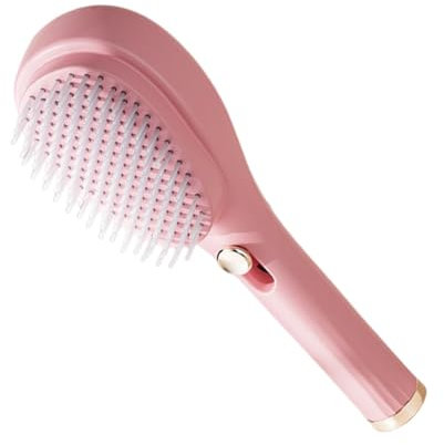 Selbstreinigende Haarbürste, rotierende Teleskop-Massagekämme, antistatischer Haarkamm, Haarbürste, Haarstyling-Werkzeug für Frauen, leicht kämmen und reinigen