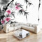 Fototapete Chinesischer Stil Art Mauer VliesTapete 350x256 cm Wandtapete Wanddeko Wand Wohnzimmer Schlafzimmer Wohnung Wandbilder