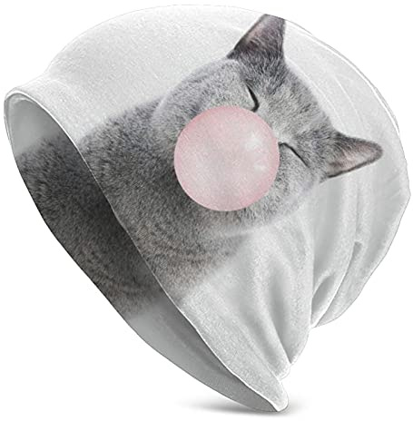 FJQWKLF Autismus Slouchy Beanie Chemo Mütze Krebs Kopfbedeckung Strickmützen Schal Schlummertrunk für Frauen Männer