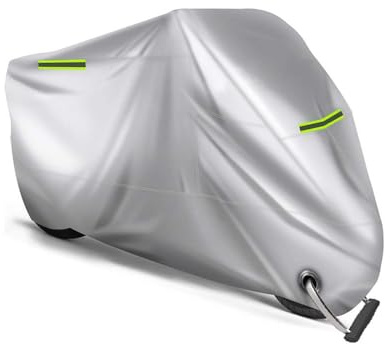 QSLLLY Housses Moto pour BMW GS 1200 Adventure GS 1200 LC R 1200 GS R1200GS,Bâche Protection Moto sur Mesure Exterieur Bâche Moto Impermeable Anti-Poussière Respirant Protection Accessoires,A