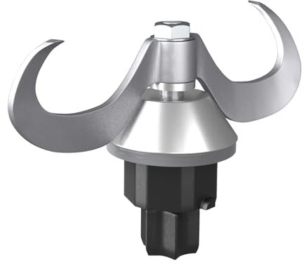 Couteau à Pâte, Couteau à Mélanger La Pâte en Acier Inoxydable Couteau à Pétrir La Pâte Couteau de Remplacement TM31 Mélange de Farine Pour La Cuisine à Domicile Pour Thermomix TM31