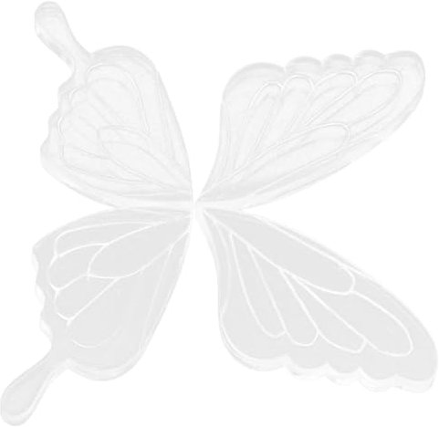 VILLCASE 4stücke Dekoratives Basteln Teiliges Acryl-filigranschablonen Haarschmuck Diy-werkzeugset Für Durchsichtige Drahteinlagen Zum Selbermachen