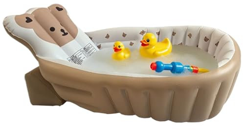 Baignoire Gonflable Pour Bébé, Baignoire Portable De Voyage Pour Bébé, Bébé Bain Infantile,Piscine Gonflable Bassin De Douche Pliable Antidérapant,baignoire De Voyage Portable Pour Tout-petit