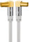 Câble D'Antenne TV (Type 135 dB), Blindé 4 Fois, Blanc, 3m Longueur - 70420