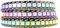 BTF-LIGHTING WS2815 (aktualisiert WS2812B) 1m 144 individuell digital adressierbare Pixel RGB-Dual-Signal-LED Flexibles Lichtband 5050 SMD IP65 wasserdicht Magic Dream Color DC12V Schwarz PCB