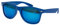 Ciffre EL-Sunprotect® Nerdbrille Brille Nerd Sonnenbrille Hornbrille Blau Blue Blau