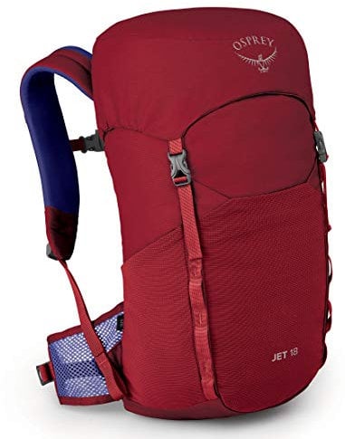 Osprey Jet 18 Wanderrucksack für Kinder, unisex - Cosmic Red O/S