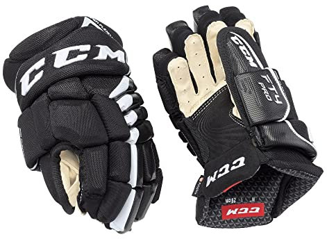 CCM JetSpeed FT4 PRO Junior BLACK/WHITE11 Eishockey Handschuh