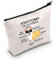 Corgi Lover Geschenk Anatomie eines Corgi Make-up-Tasche Corgi Mom Kosmetiktasche mit Reißverschluss Corgi Besitzer Geschenk Hund Mama Liebhaber Geschenk, Anatomy of a Corgi White Bag