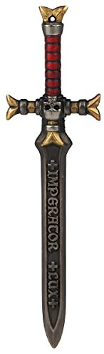 Starforged Warhammer 40000 Black Templars Emperor's Champion Herren Schlüsselanhänger Schwarz Schwert Rot