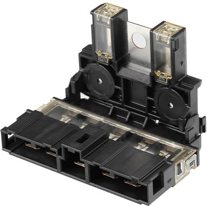 Partuto Battery Fuse Terminal Assembly - for Nissan G35 Plastic Black - 1 Pc