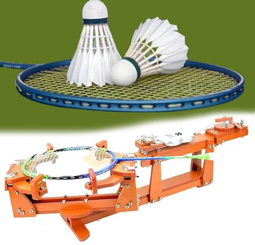 ROGHA Tennisschläger-Bespannungsmaschine: Tischschläger-Bespannungsmaschine mit Zubehör – Tennis-, Squash- und Badmintonschläger-Bespannungsmaschine
