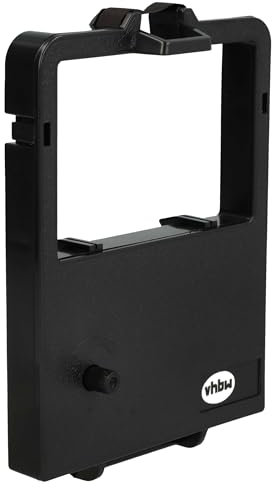 vhbw Farbband Nylonband Tintenband kompatibel mit Nadeldrucker NEC BK 908 Ersatz für 515395, 515429, 668.