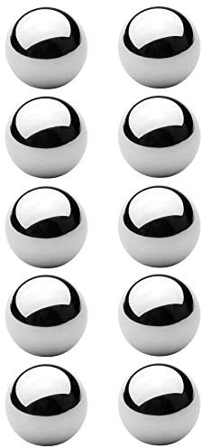 cyclingcolors 10x Kugel KUGELRING KUGELANZAHL Fahrrad TRETLAGER KUGELLAGER INNENLAGER Achse VORBAU (7/32 (5.56 mm))