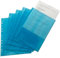 Janrax Packung mit 50 A4 Blue Clear Prospekthüllen von