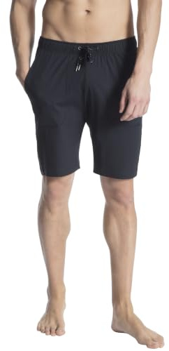CALIDA Remix Basic Sleep Bermudas Herren | mit Seitentaschen