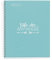 Miquelrius - Taccuino A5, Notebook Messaggi, 1 striscia di colore, 100 fogli a righe, Carta da 90 g/m², 2 fori, Quaderno A5 con copertina rigida, Rilegatura a spirale, Colore blu cielo