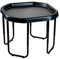 Kids Empire's Black Plastic Children's Sand & Water Mixing Play Tuff Tray, Premium Quality for Playing Toy Sand Pool Pit Water Game Garden Beach, MADE IN UK, 70cm x 70cm