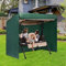 PATIO PLUS Housse pour balancelle, 3 places, 220 x 125 x 170 cm, grande, avec fermetures éclair, étanche, anti-poussière, vert,