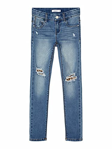 NAME IT Mädchen NKFPOLLY DNMTECES 2452 Pant NOOS