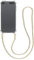 kwmobile Hülle kompatibel mit Apple iPod Touch 6G / 7G (6. und 7.Generation) - mit Kordel zum Umhängen - Silikon Schutzhülle Transparent Gold