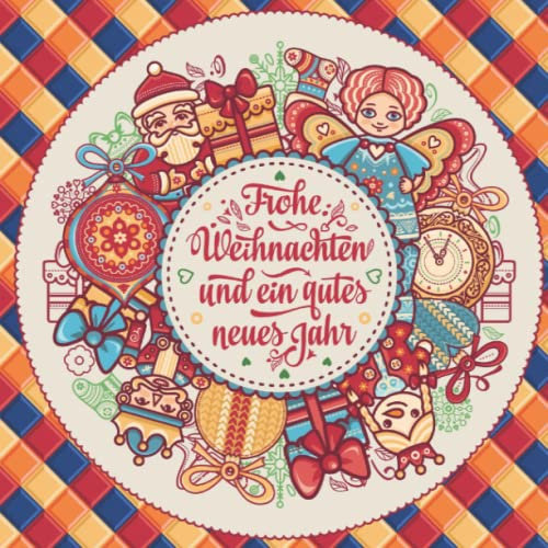 Frohe Weihnachten: Geschenkbuch Weihnachtsmandalas zum Ausmalen Wichtelgeschenk Arbeitskollegen Chef Cousine Freunde
