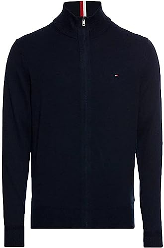 Tommy Hilfiger PIMA ORG CTN Cashmere Zip Thru