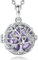 AEONSLOVE Collier Bola de Grossesse avec Chaine Clochette des Anges Pendentif Bille Musicale pour Maman Fille Amie Femme Cadeau Original de Naissance Noël Fête des Mères