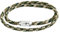 Paris Montana Schmales Dünnes Filigranes Original Sylt Segeltau Wickelarmband Unisex Geflochten Gravur Handmade Hochwertiger Magnetverschluss Durchmesser Ø 4mm (Camouflage, 42)
