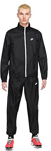Nike Sportswear Club Tuta da Ginnastica, Black/White, XL Uomo