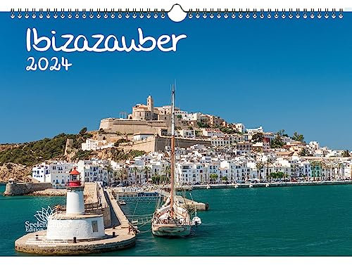 Ibizazauber DIN A3 Kalender für 2024 Ibiza Eivissa Urlaub Strand Meer Mediterran Spanien - Seelenzauber
