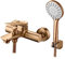 KOLMAN Badewannenarmatur Wasserhahn Badmischer NERI Wannenarmatur Badmischer (Kupfer)