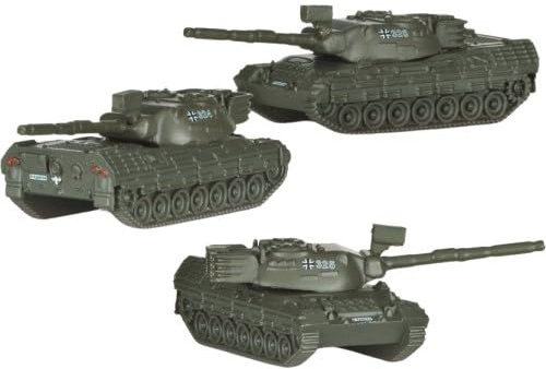 Märklin Panzer-Set, Ep. IV: Leopard 1A1, 3 Stück, Metall, Historische Genauigkeit, Jugendliche, Unisex, Kinder & Erwachsene