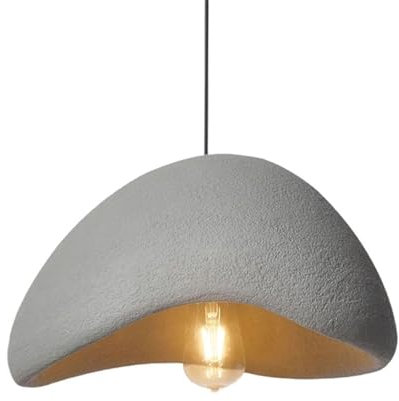 Modern Pendelleuchte Wabi-Sabi Harz Pendelleuchte Verstellbare Hängelampe im Landhausstil Japanischer Stil Vintage-Kronleuchter for Küche Restaurant Bar Cafe Waschbecken Halle Kleiderladen ( Color : G