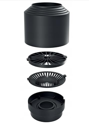 Fallrohrfilter Regenwasserfilter Filter Laubfang für Dachrinne Fallrohr Regenwasser Ablauf Regenfilter DN 13cm