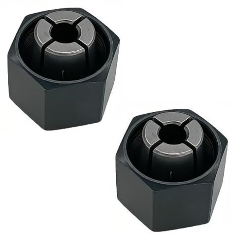 KIMGU Collet And Nut 1/4-inch 6.35mm replace for Dewalt DW6214 DW616 DW618 router, 326286-04