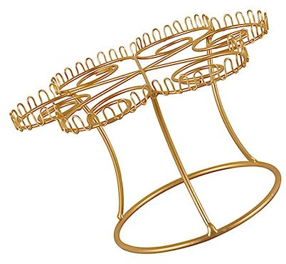 PRETYZOOM 1 Pc Desserte Cone Stand Cornet De Crème Glacée Distributeur Cornet De Crème Glacée Stand Affichage Cornet De Crème Glacée Cône Présentoir Moule à Gâteau Sushi Métal