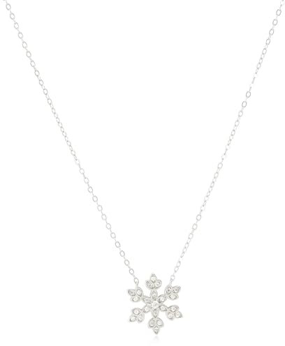 Beneto Halskette Playful Silver Necklace Snowflake AGS1334 / 47 sBE1675 Marke, Estándar, Nicht-Edelmetall, Kein Edelstein