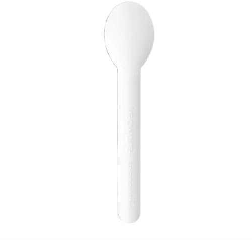 Sabert Recyclable Paper Cutlery Tea Spoon (Pack 1000)
