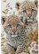 DPIDEA Diamond Painting Leopard, Diamant Painting Bilder für Erwachsene 5D Diamond Painting Bilder, Runde Steine Diamant Painting für Zuhause Dekor 30x40 cm