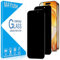 MAYtobe 2 Pack Privacy Screen Protector for iPhone 16 Pro Max, Anti Spy Tempered Glass, Case Friendly, Anti-Scratch, Ultra Resistant, Touch Sensitive, No Bubbles