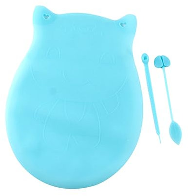 CRILSTYLEO Teigbeutel Silikon Backen Mischbeutel Teig Rollbeutel Tasche Für Brotteigmischer Mehl-mischbeutel Teigbeutel Kneten Backwerkzeug Für Die Küche Knetteigbeutel Aus Silikon Blue