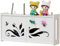 SYLUOQP Home Wand Router Aufbewahrungsbox Weiß, WLAN Router Regal Wandmontage, Router Box Aufbewahrung Wandhalterung, Wandbehänge TV Kabel Verstecken Box, Router Organizer Kabel Boxen,B