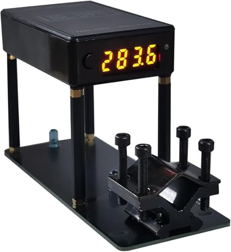 Präzisions-Ballistik-Chronograph, Geschossgeschwindigkeits-Geschwindigkeitstester, Geschwindigkeitsmessbereich 1–2000 m/s, hochpräzises Schießgeschwindigkeitsmessgerät for Tischtennis,Tennis,Badminton