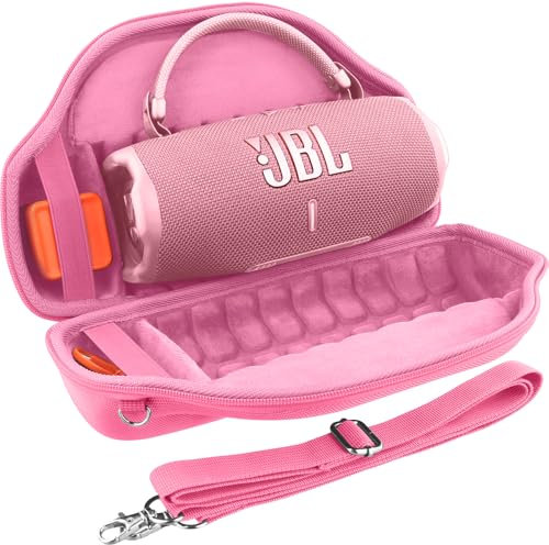 co2CREA Hard Carrying Bag Storge Case for JBL Charge 6 Portable Wireless Bluetooth Speaker with Detachable Shoulder Strap,Case Only
