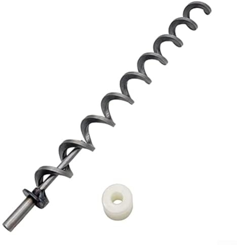 HOHOVYVY Vis d'arbre d'escargot de 39 cm et kit de brosses en nylon pour barbecue à granulés Traeger