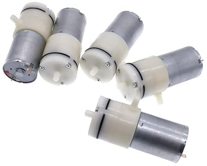 5PCS 370 Mini Air Pump (3.7V/6V/12V) Electric Micro Vacuum Booster Motor(6V 5PCS)