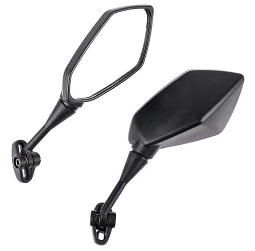 Lenkerendenspiegel Für Ya&ma&ha Für R1 R6 R25 R15 R125 R3 R1S R1M FZ6R Spiegel Motorrad Roller Rückspiegel Carbon Look Schwarz(1)