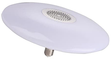 Sharplace Bombilla Inteligente LED Altavoz Bluetooth Control Remoto RGB Luz Musical Cambio de Color Adecuada para Dormitorio Cocina de Estar, S
