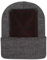 BACKSPIN Sportswear - Headspin Beanie - Cap Mütze, Farbe:Dunkelgrau, Größe:One Size